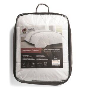 SWISS COMFORTS White Year Round Down Alternative Comforter